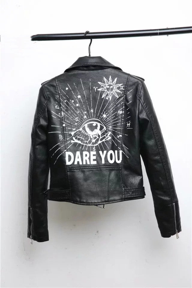 Women Faux Soft Leather Jackets Coats