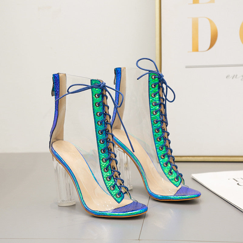 Transparency is Key High Heels