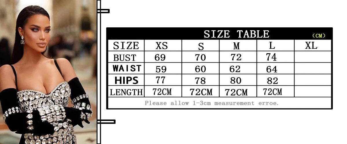 Crystal Embellished Photo Shoot Dress