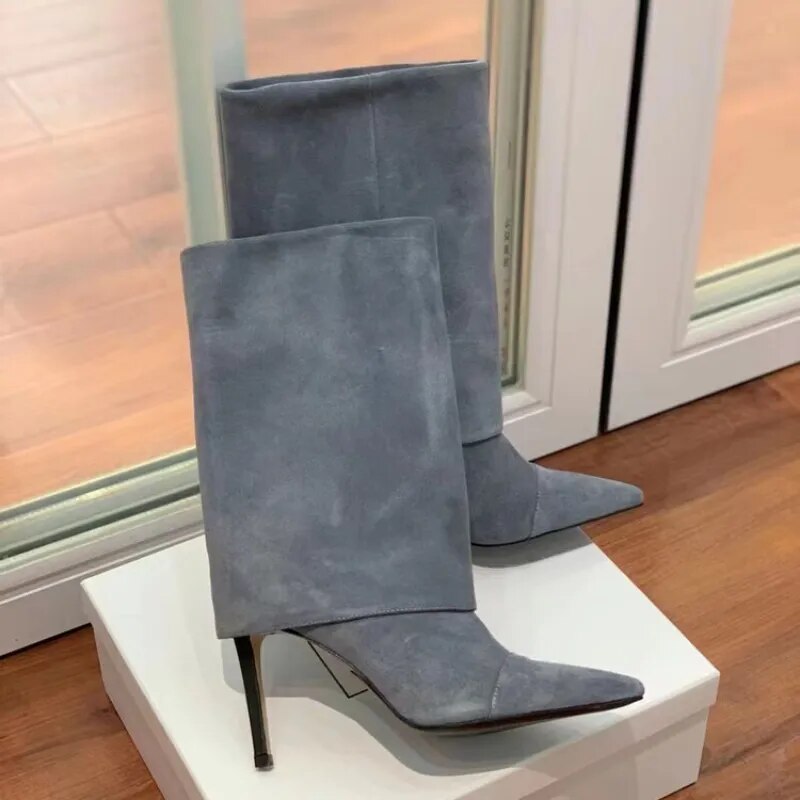European Style Mid Rise Boots