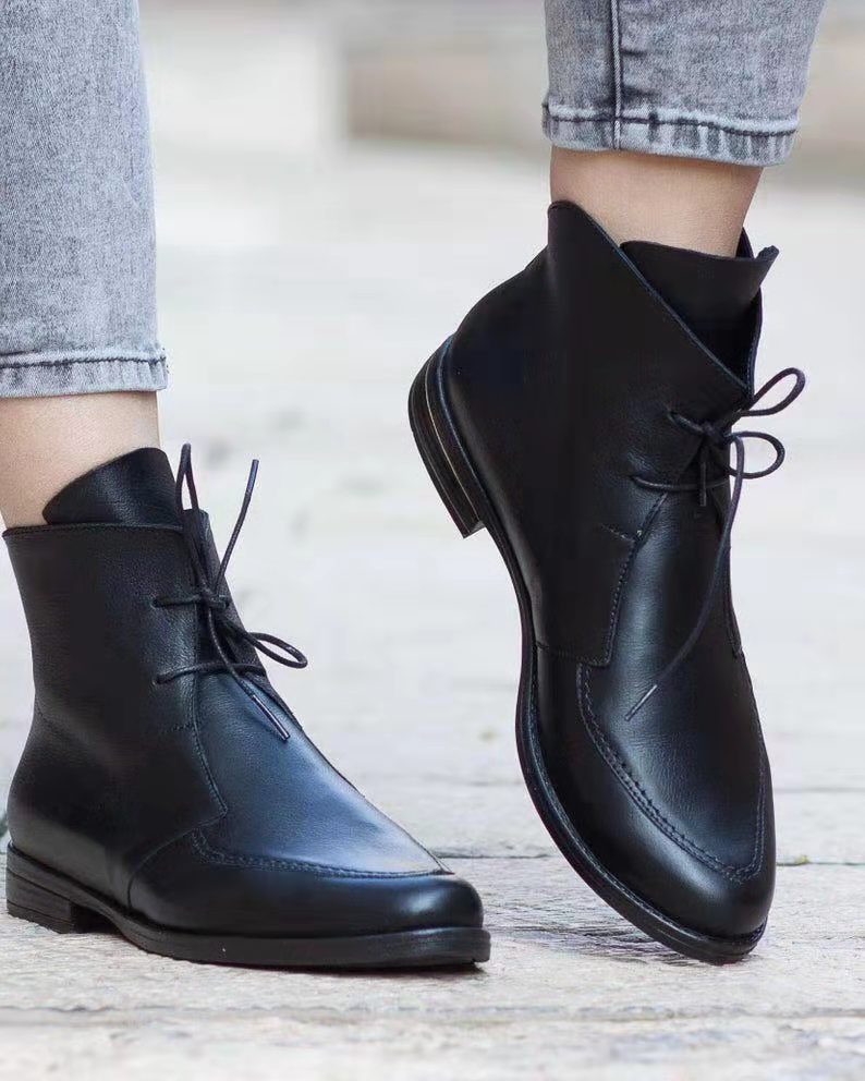 Tali low heel women's boots