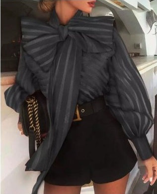 Fancy Stripe Blouse
