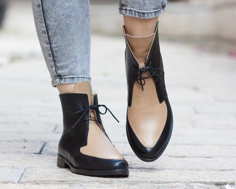 Tali low heel women's boots