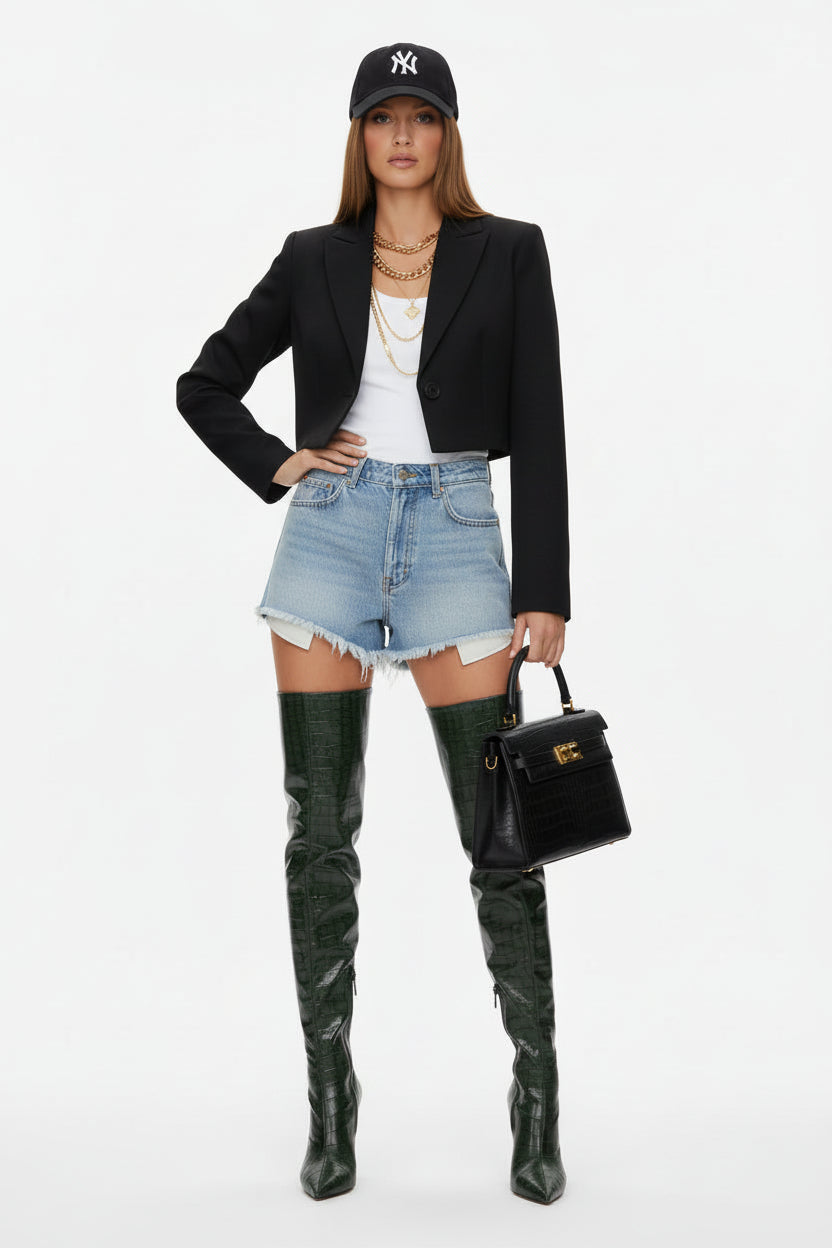 Women Sexy Over The Knee Boots