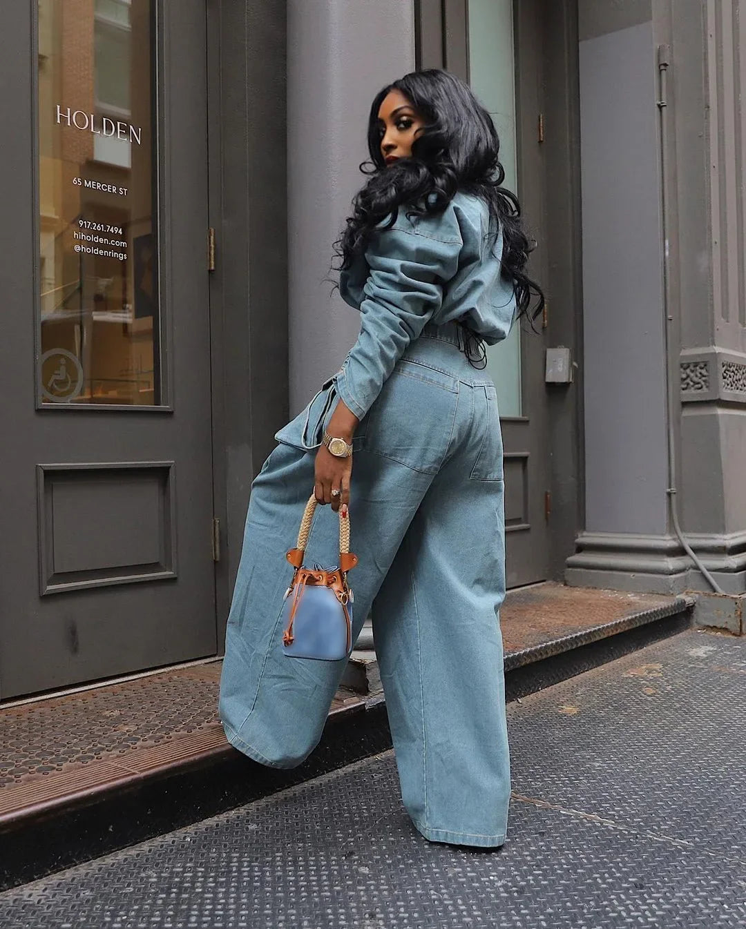 Your Favorite Wide Leg Denim Set